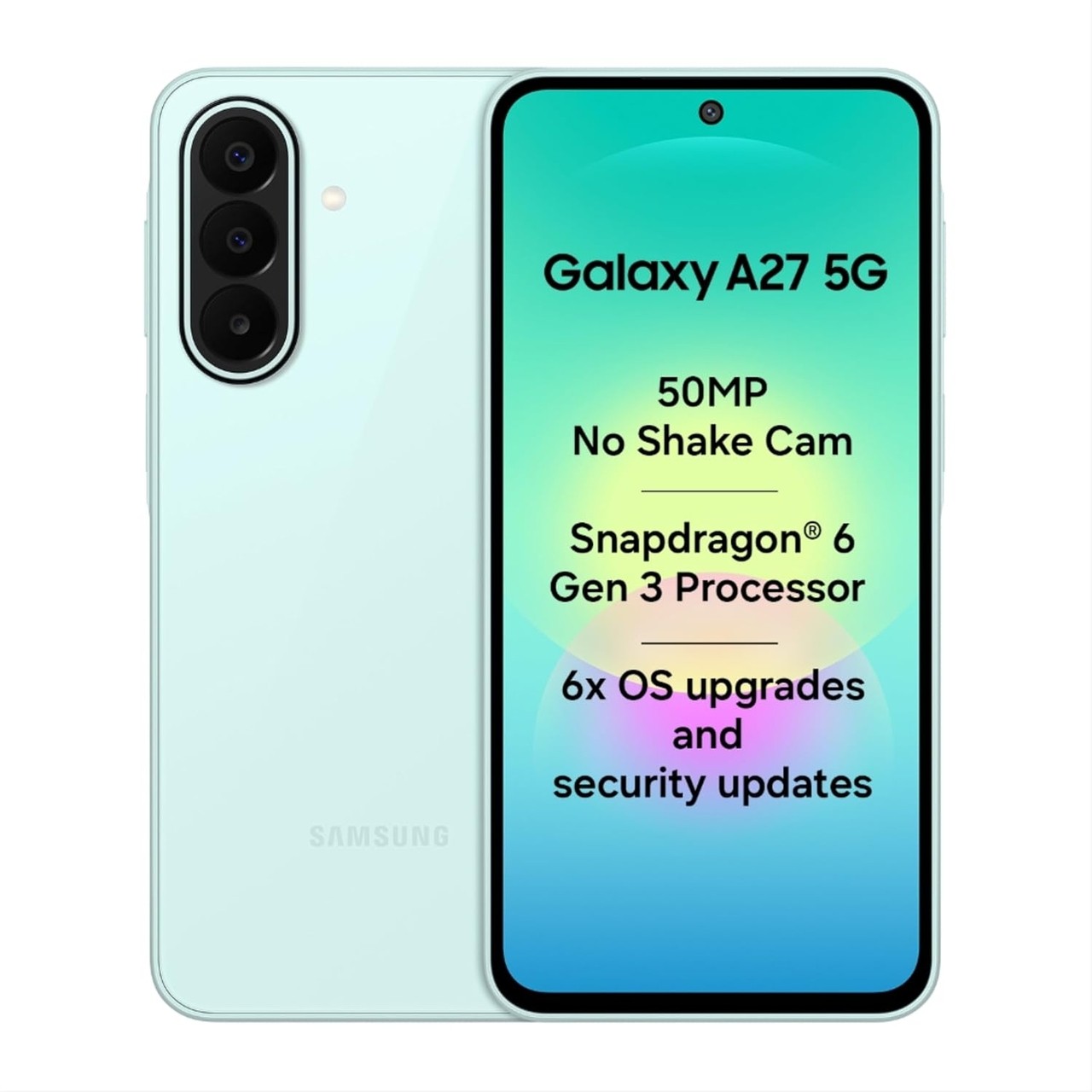 Galaxy A27 5G (6 GB RAM) (128 GB, Light Green)