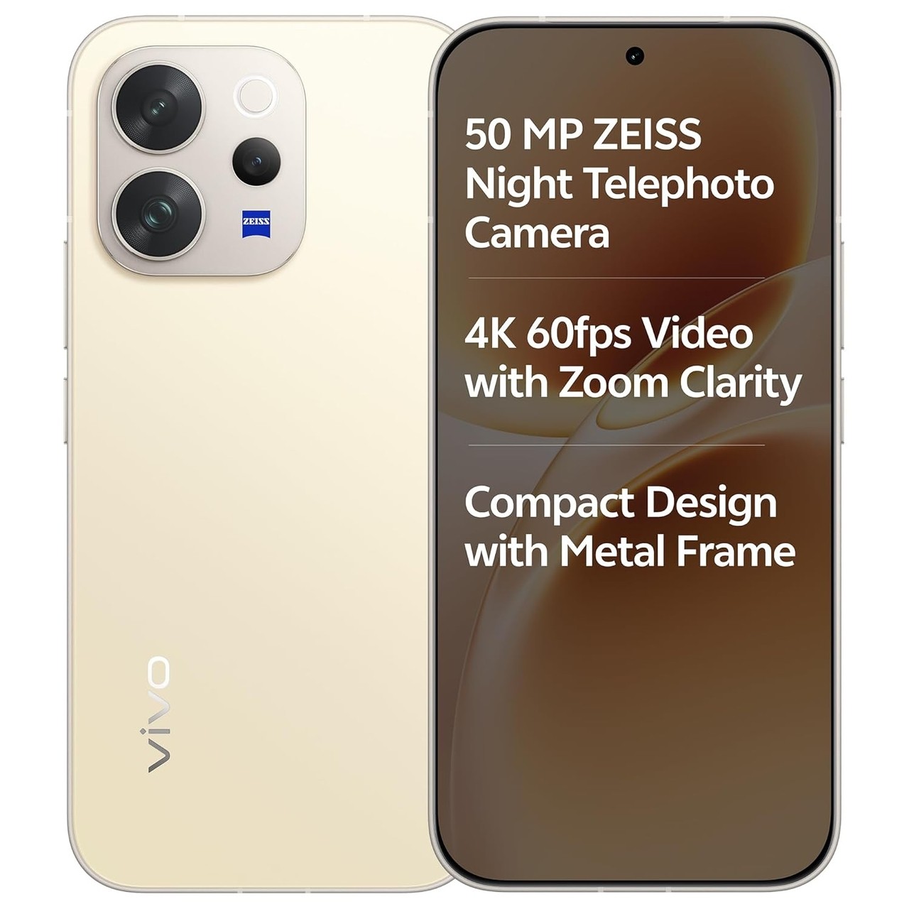 Vivo V70 5G (8 GB RAM) (256 GB, Lemon Yellow)
