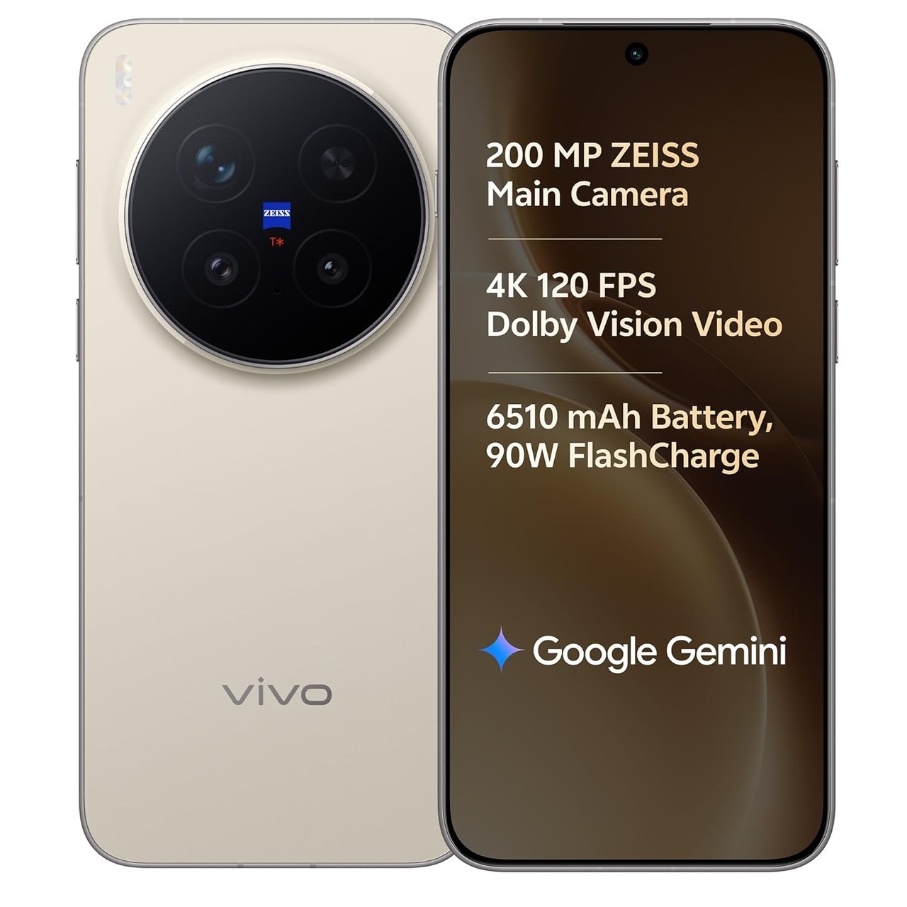 Vivo X300 Pro 5G (16 GB RAM) (512 GB, Dune Gold)