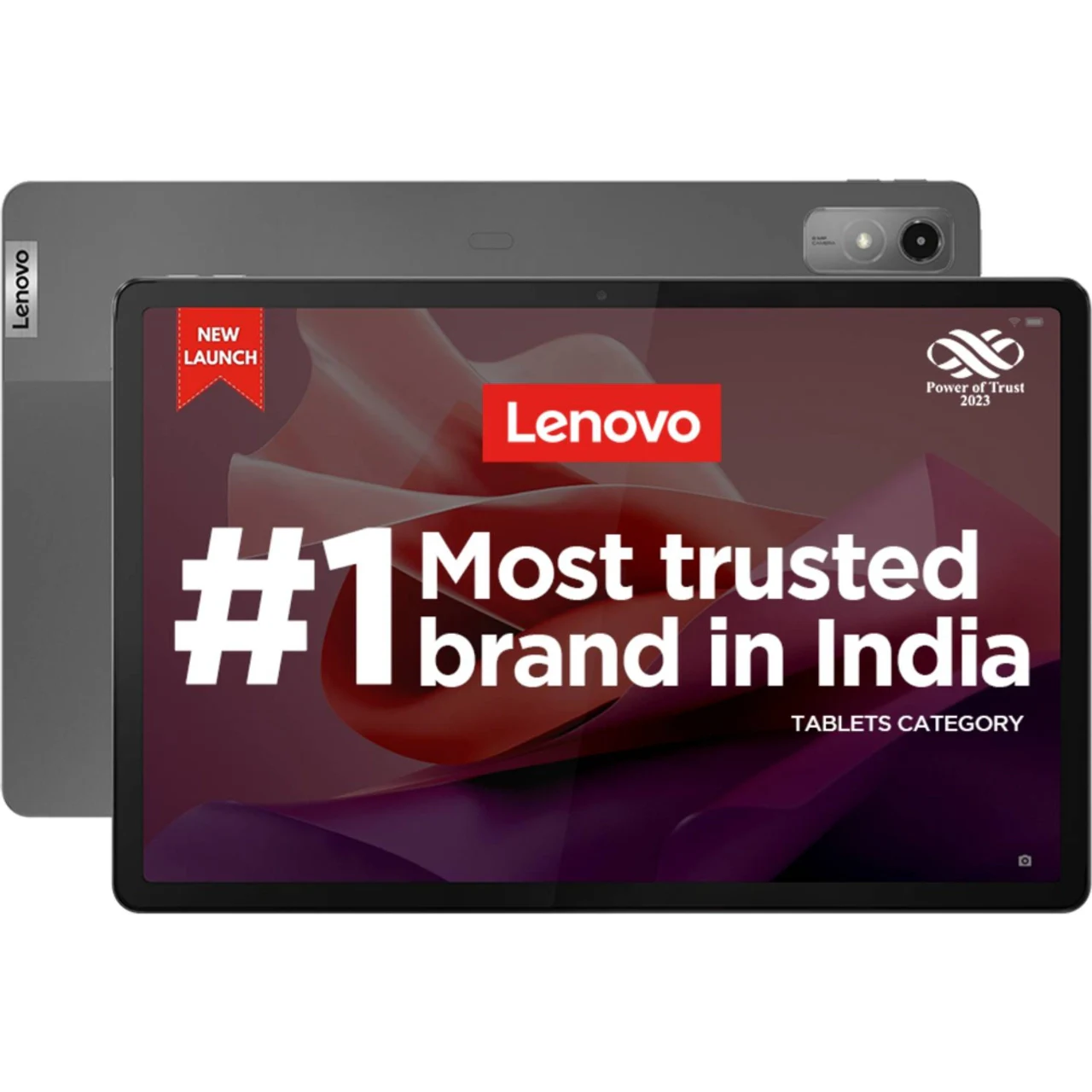 Lenovo Tab P12 8 GB RAM 128 GB ROM 12.7 Inch with Wi-Fi Only Tablet (Storm Grey)