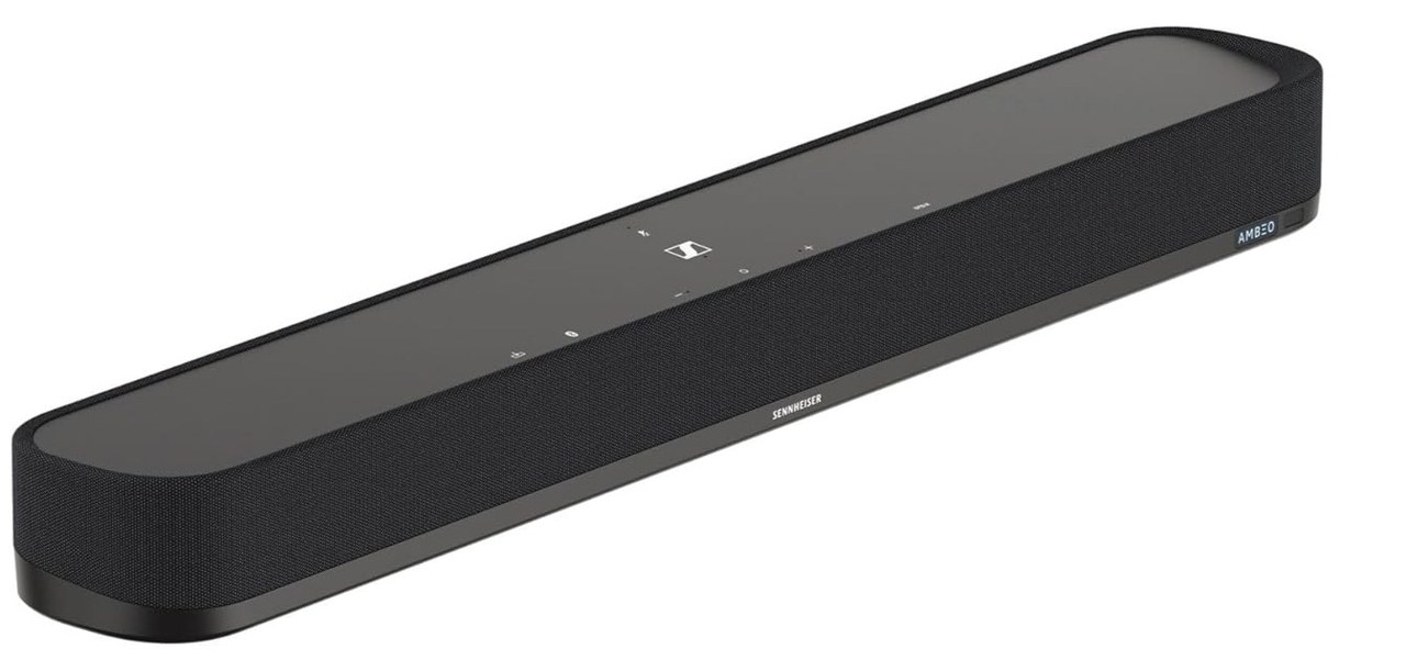 Sennheiser AMBEO Soundbar Mini 250W 3D Audio Dolby Atmos Alexa Built-in Black