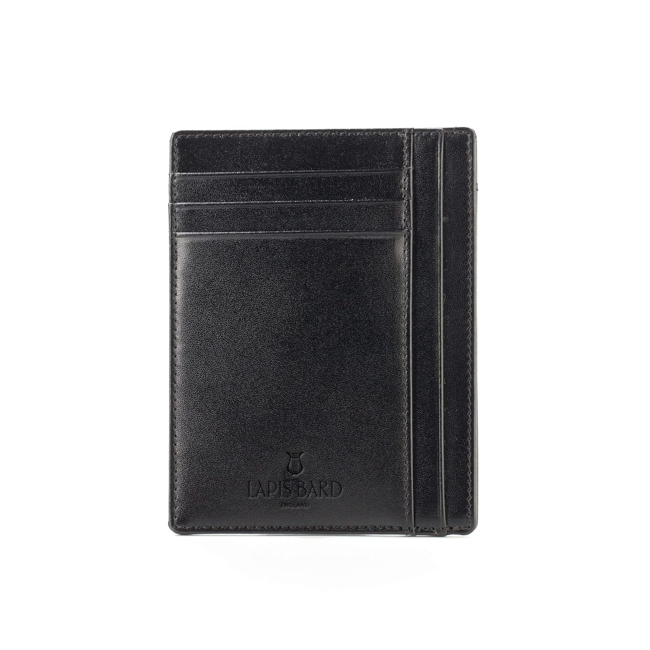 Lapis Bard Mayfair Credit Card Holder Black RFID-Safe European Hide