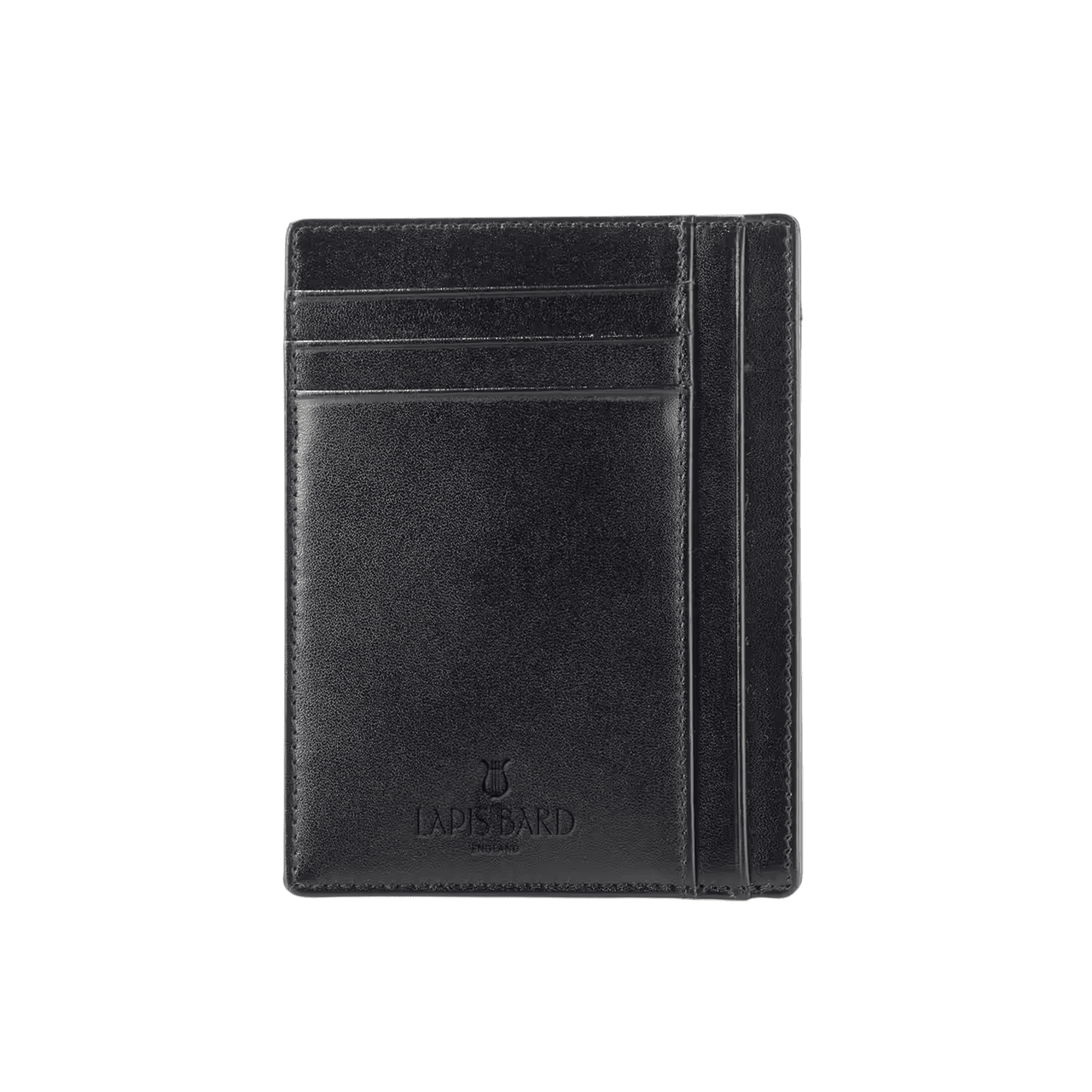 Lapis Bard Mayfair Credit Card Holder Black RFID Safe European Hide