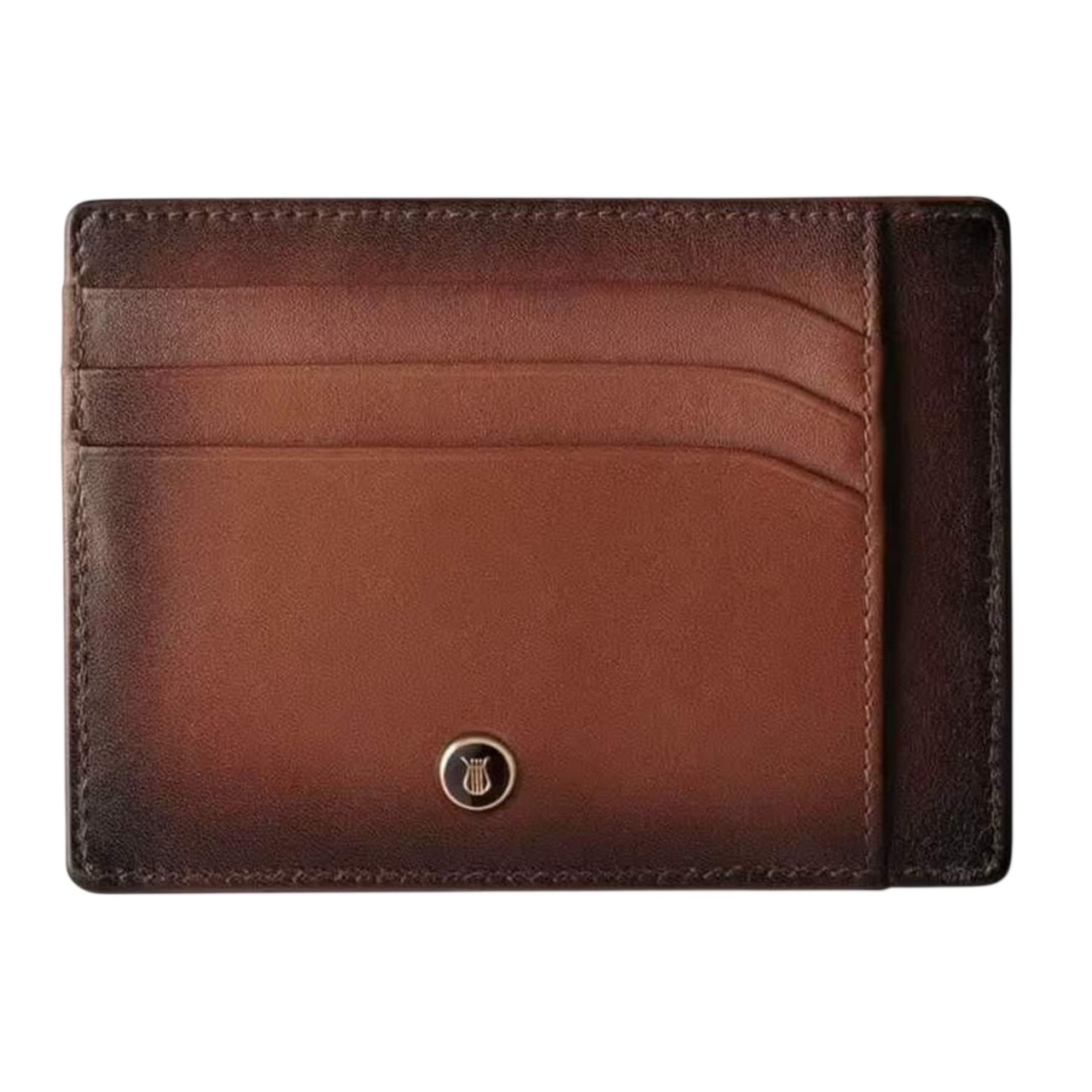 Lapis Bard Ducorium Credit Card Sleeve Cognac RFID NFC Secured