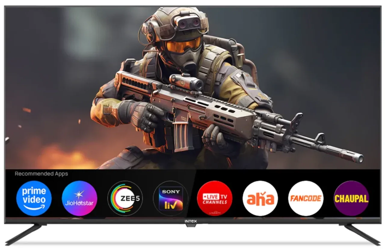 Intex 55 inch 4K Ultra HD Smart Android 9.0 LED TV | LED-5516 UBTR (1m 38cm)