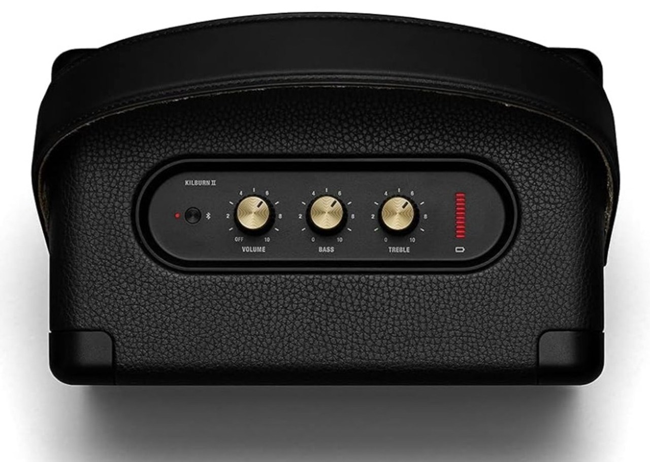 Marshall Kilburn II 36W Portable Bluetooth Speaker - Black & Brass