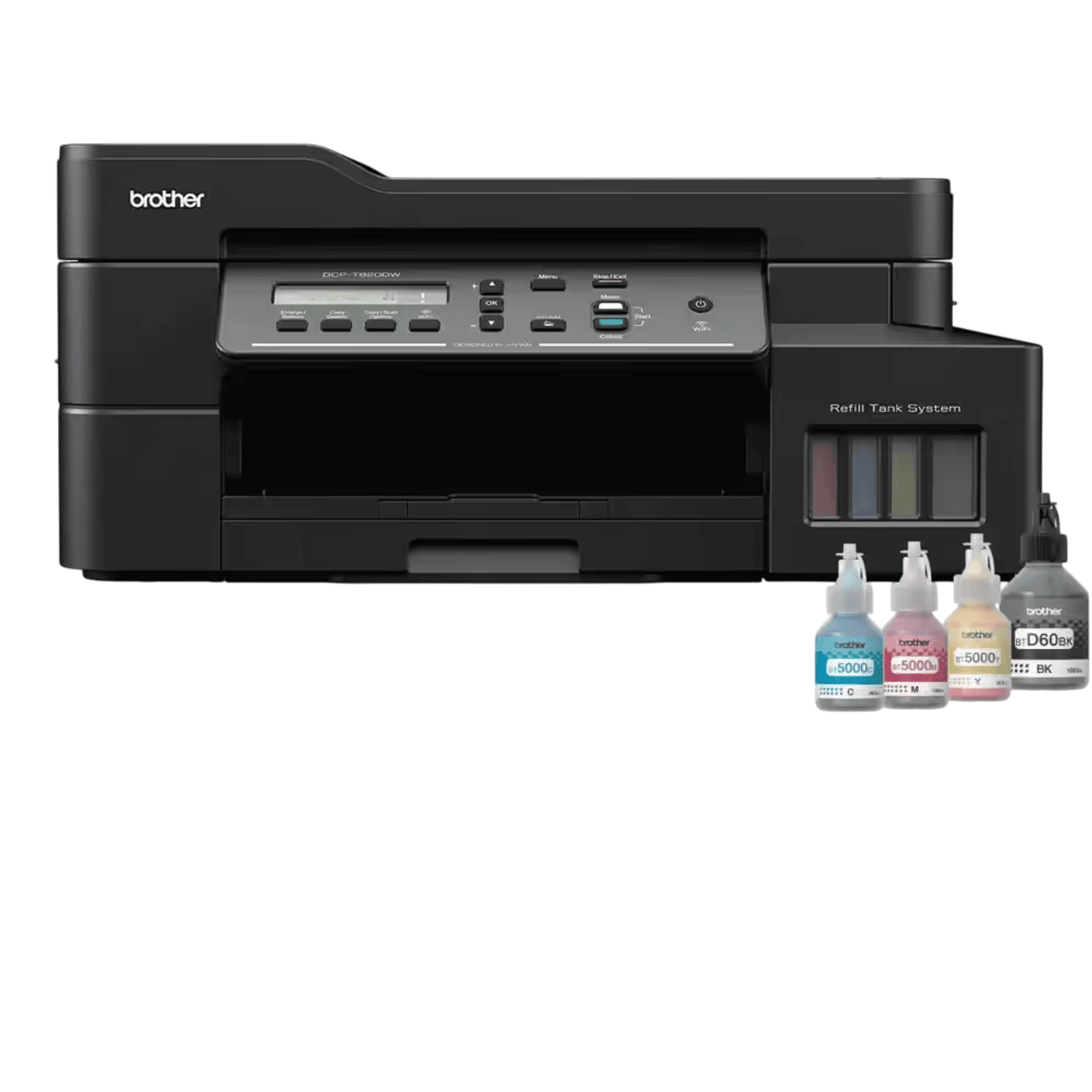 Brother DCP-T820DW Multi-Function Wi-Fi Color Ink Tank Printer with Auto Duplex