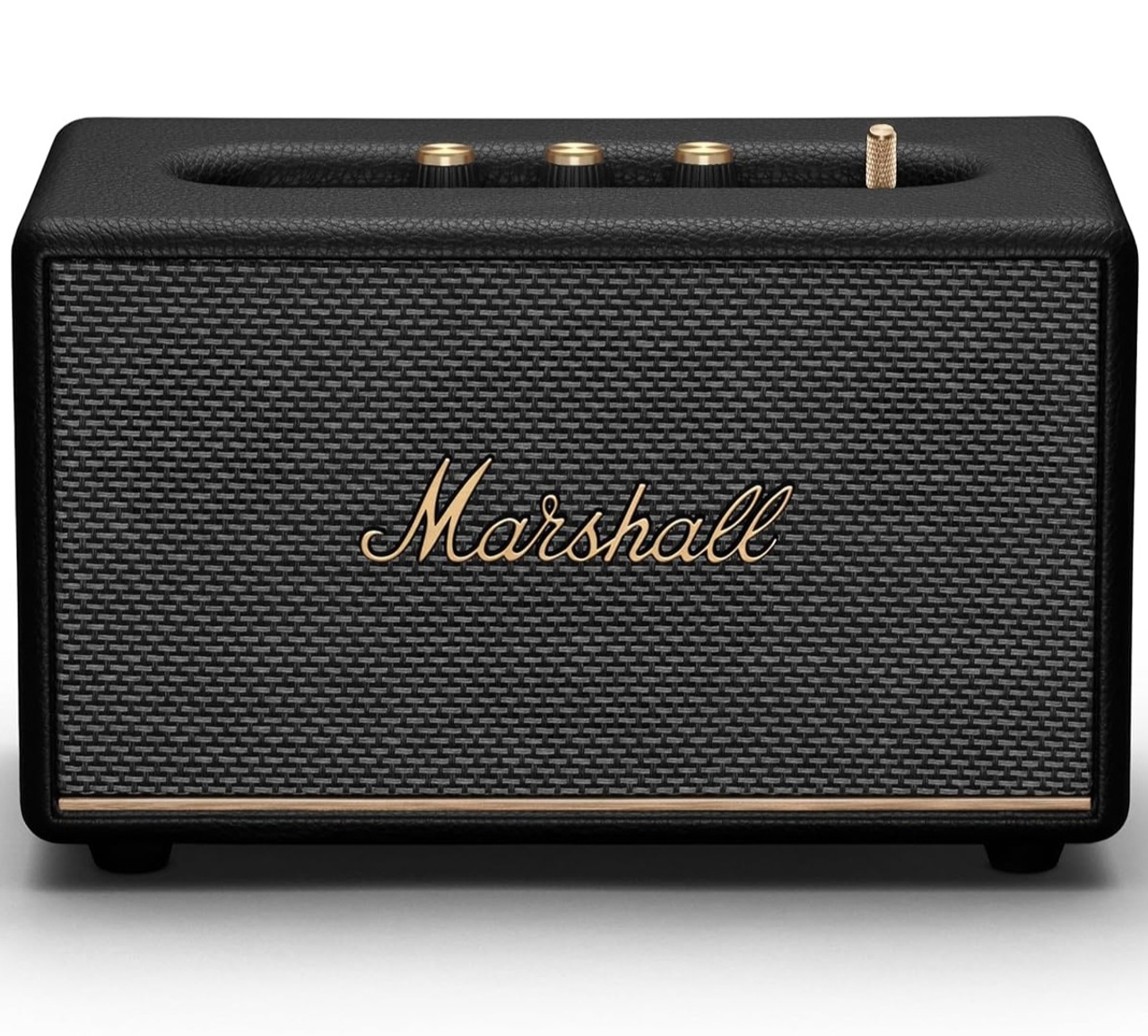 Marshall Acton III Wired Connectivity Stereo Home Speakers with Bluetooth 5.2 & RCA or 3.5mm Input Black (1006008)