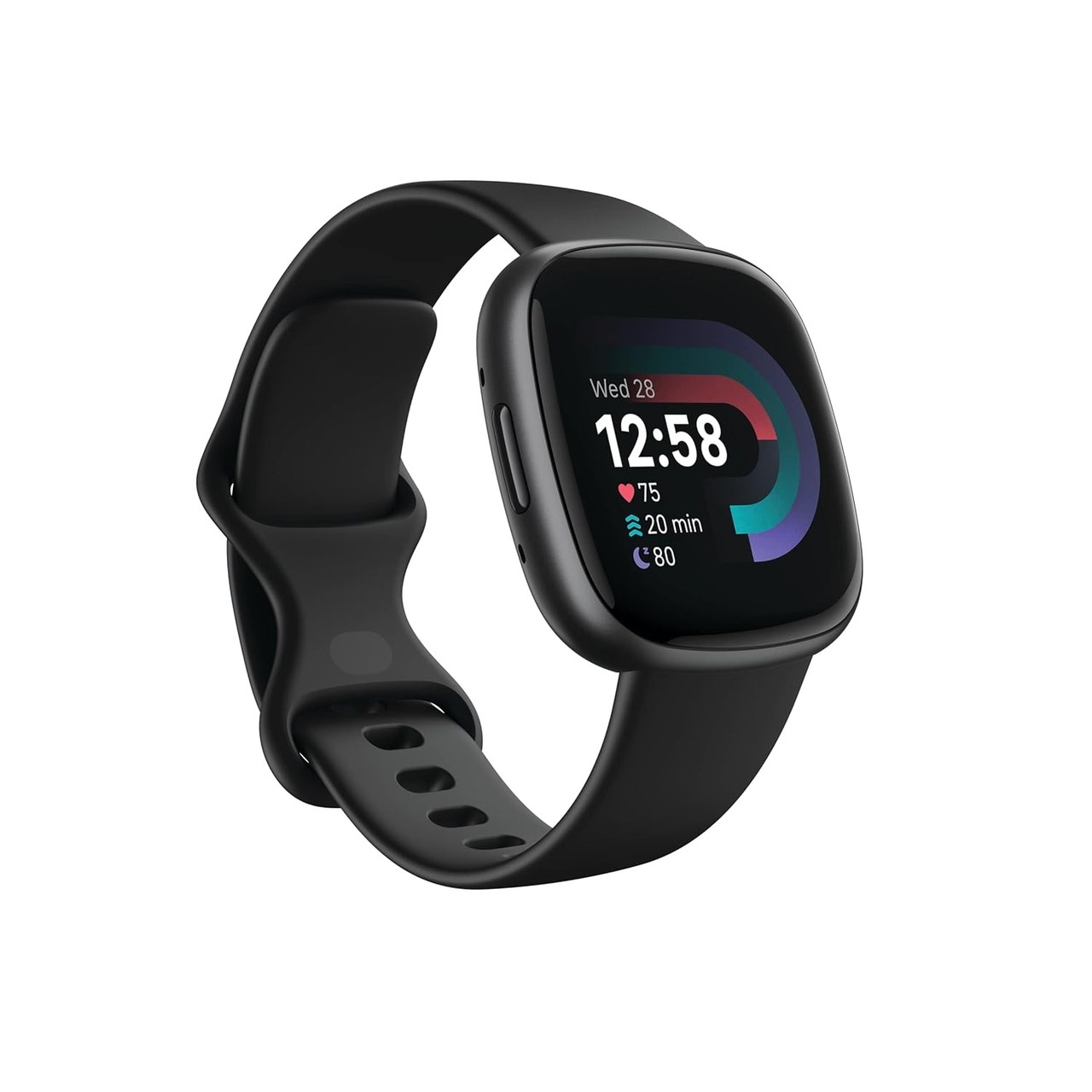 Versa 4 Fitness Watch - Black