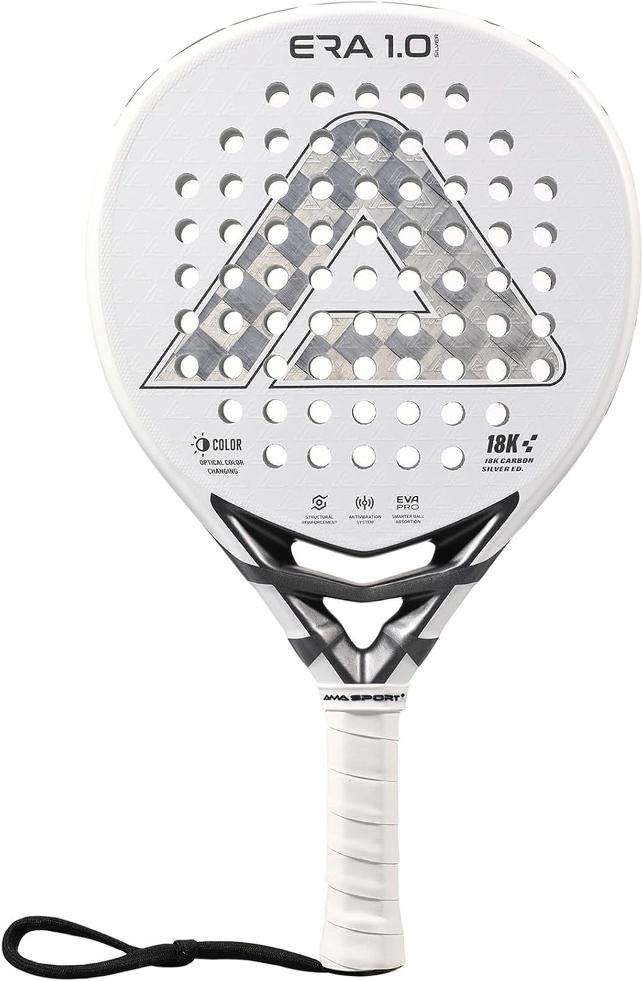 Ama Sport ERA 1.0 Padel Racket - 18K Silver