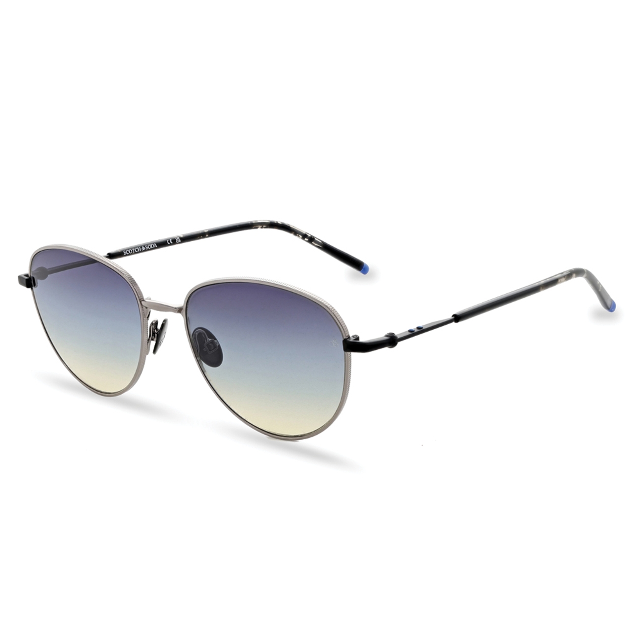 Scotch & Soda Antonio SS6010 Sunglasses Light Gun 51/16-145