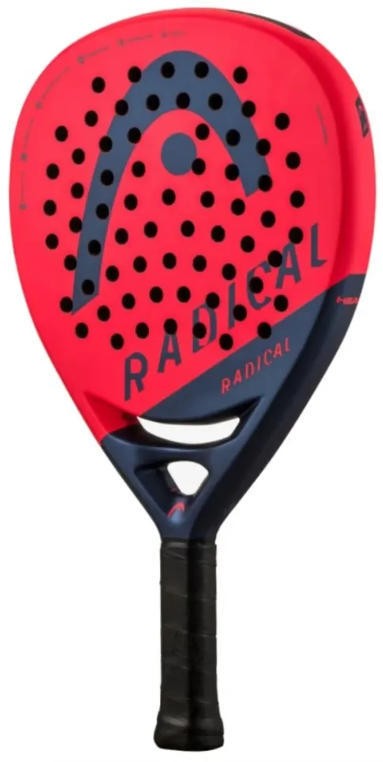 Head Radical Elite Padel Racquet Teardrop Shape Fiberglass Surface