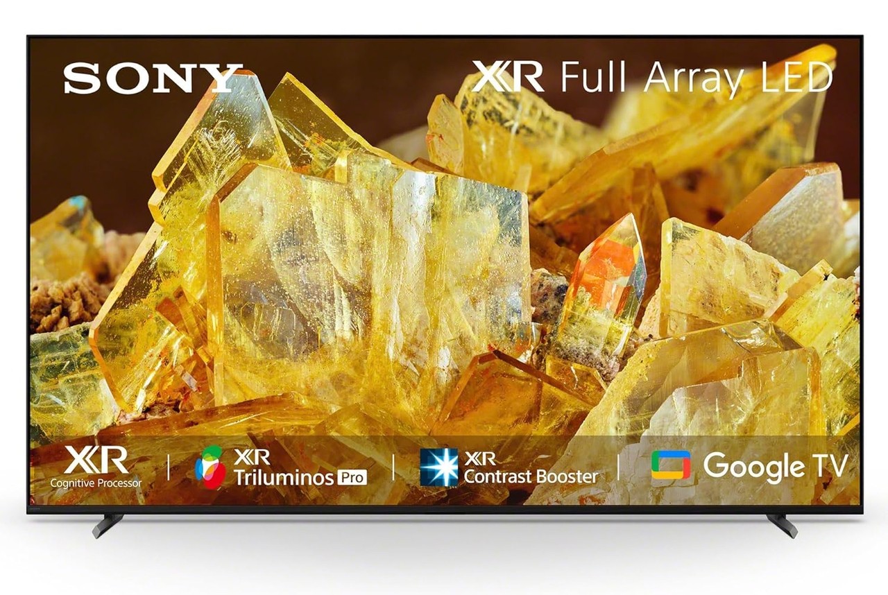 Sony Bravia XR Series 65-Inch 4K Ultra HD Smart Full Array LED Google TV (XR-65X90L) (Black)