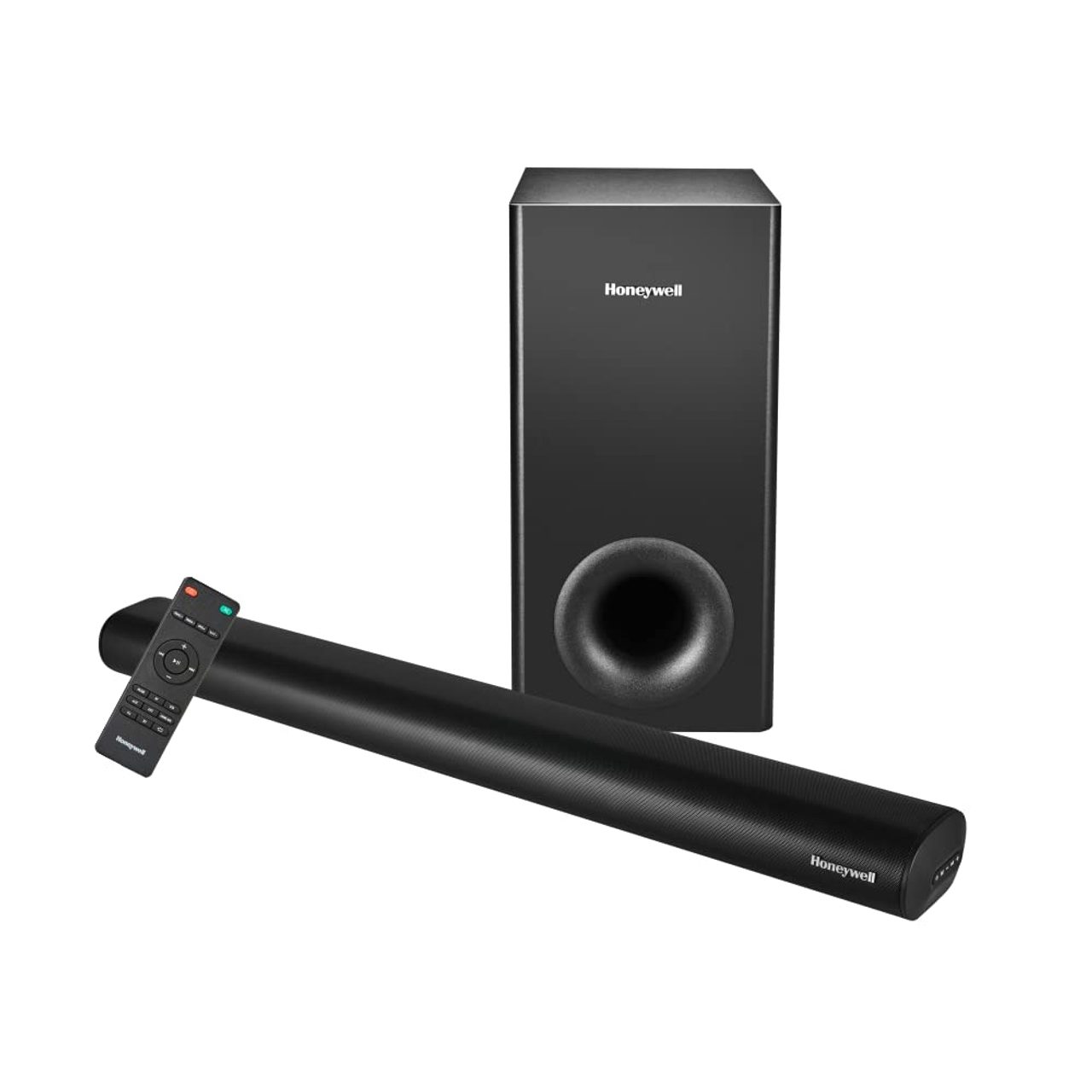 Honeywell Trueno U3000 Soundbar 200W 2.1Ch Surround Sound with Deep Bass Subwoofer, Bluetooth v5.3, HDMI/ARC, Black