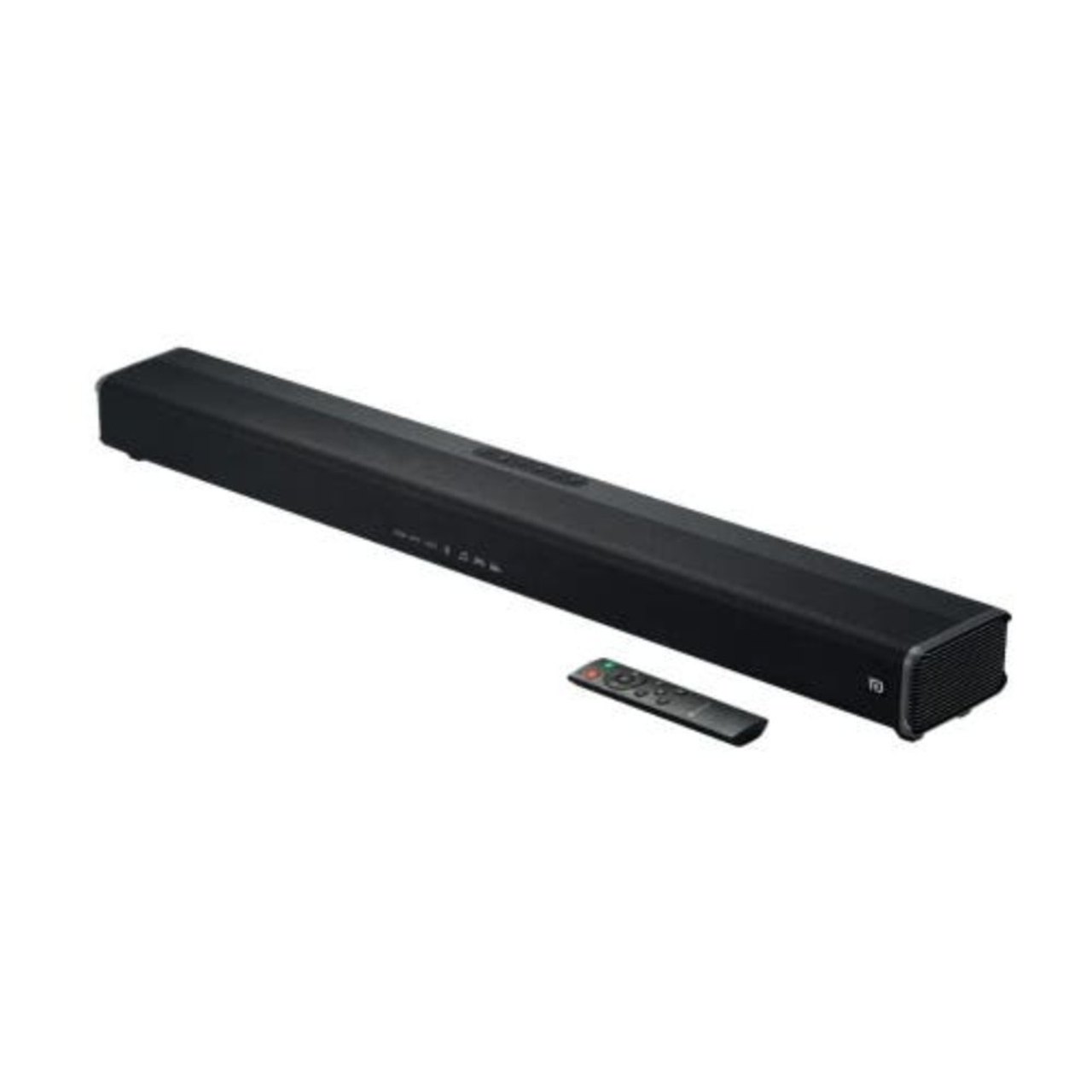 Portronics Sound Slick IV Wireless Soundbar 120W Sound Delivery 3.5mm AUX Optical Input Black