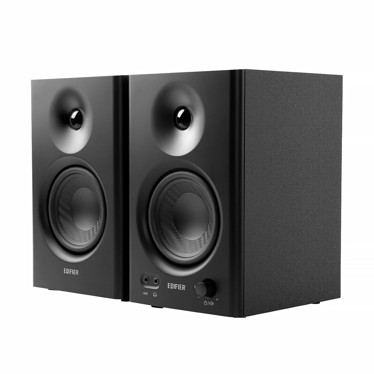Mr4 Powered Studio Monitor 2.0 Speakers 42 Watts (Black) - Auxiliary