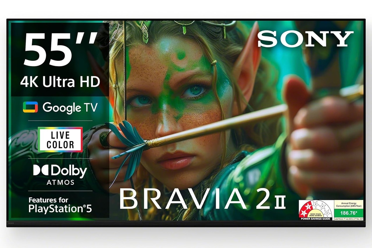 Sony 139 cm (55 inches) BRAVIA 2M2 Series 4K Ultra HD Smart LED Google TV K-55S25M2