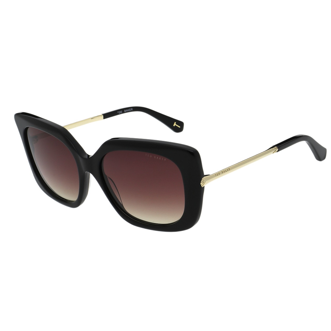 Ted Baker Heather 1732 Sunglasses Gloss Solid Black 54/16-140