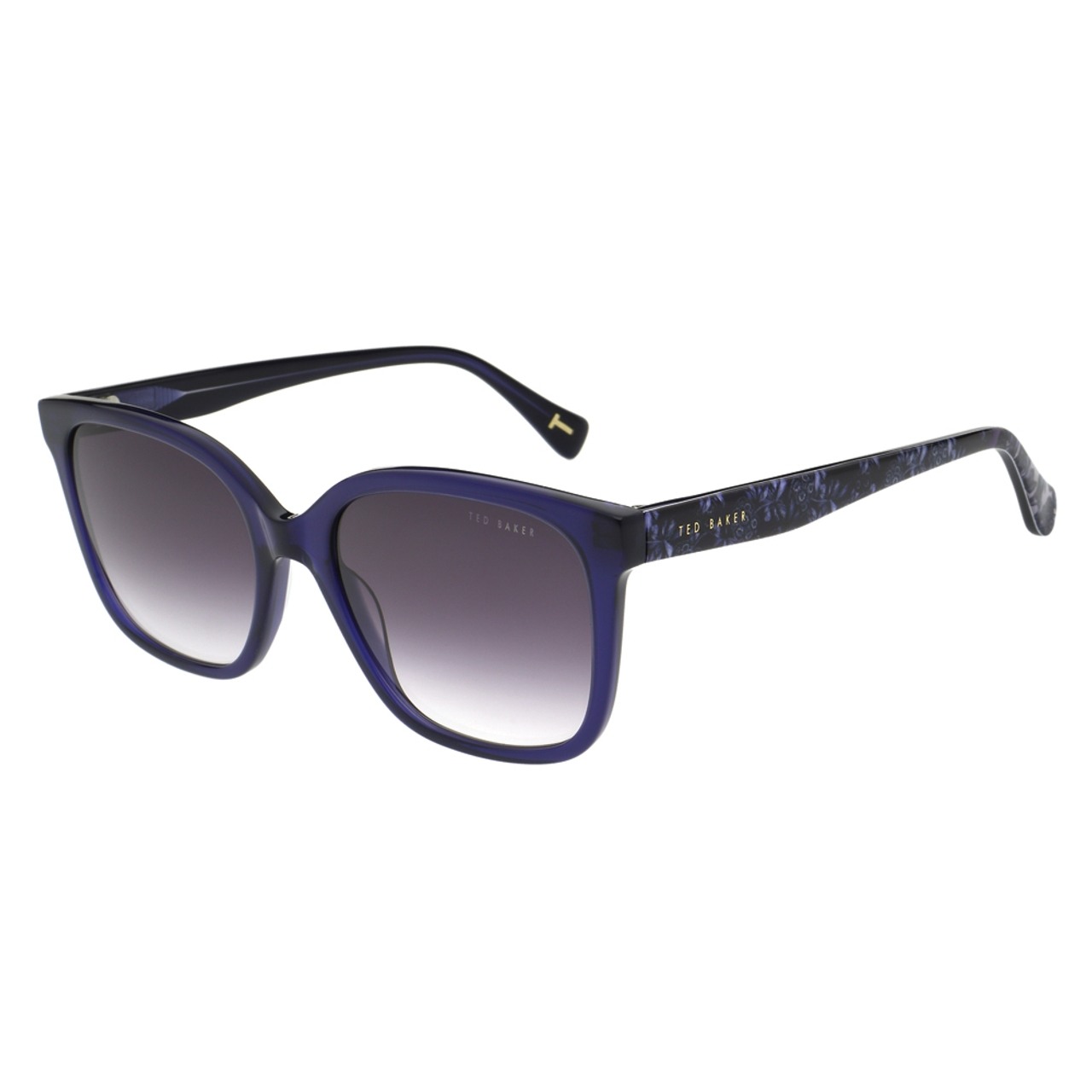 Ted Baker Shaney 1739 Sunglasses Gloss Crystal Navy 56/19-140
