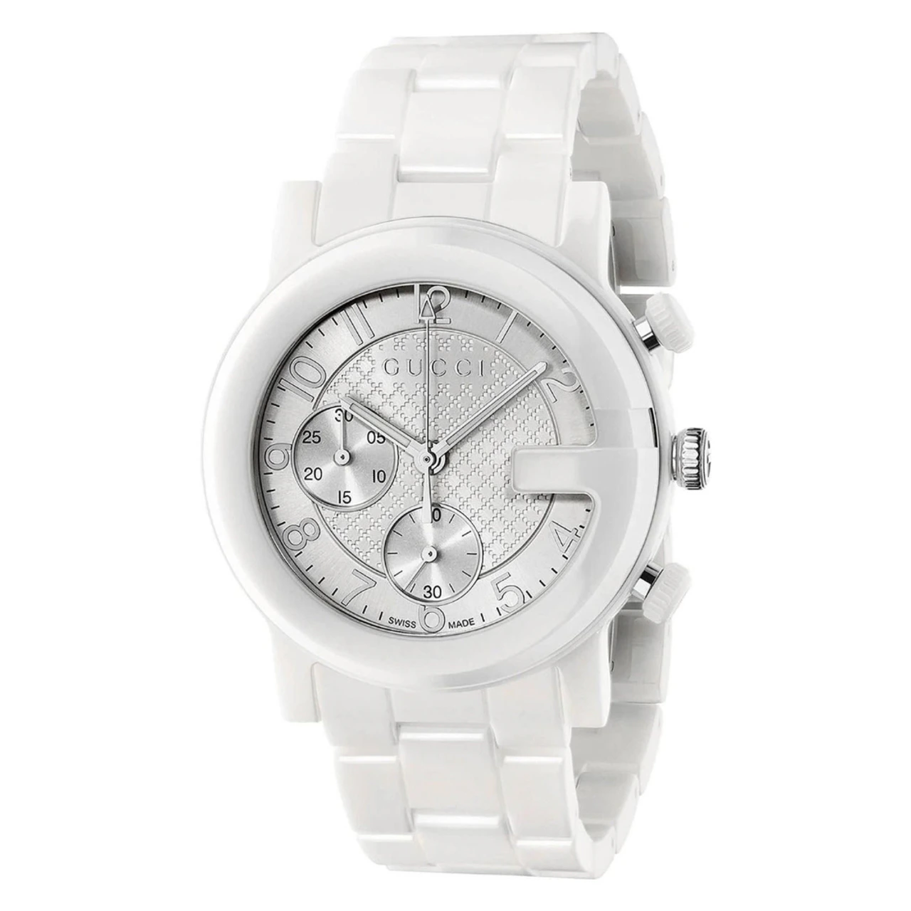 GUCCI The G Chrono Unisex Chronograph Watch (YA101353)