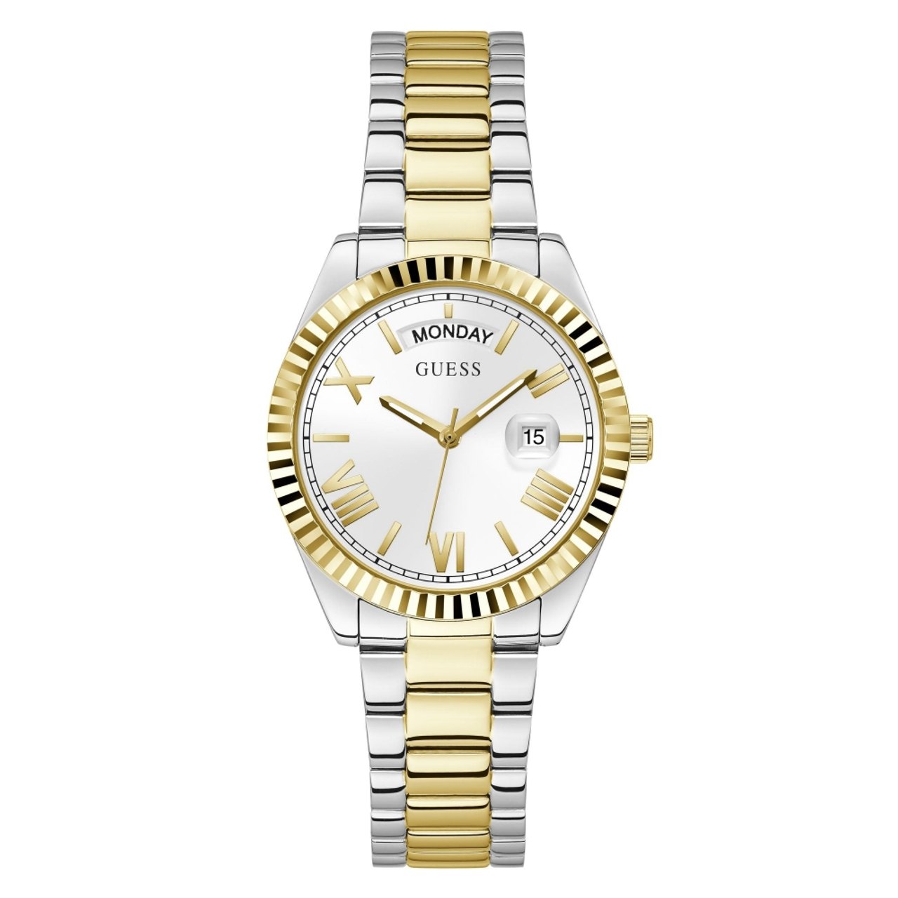 Guess Luna Women's Analog Watch, White (GW0308L6)