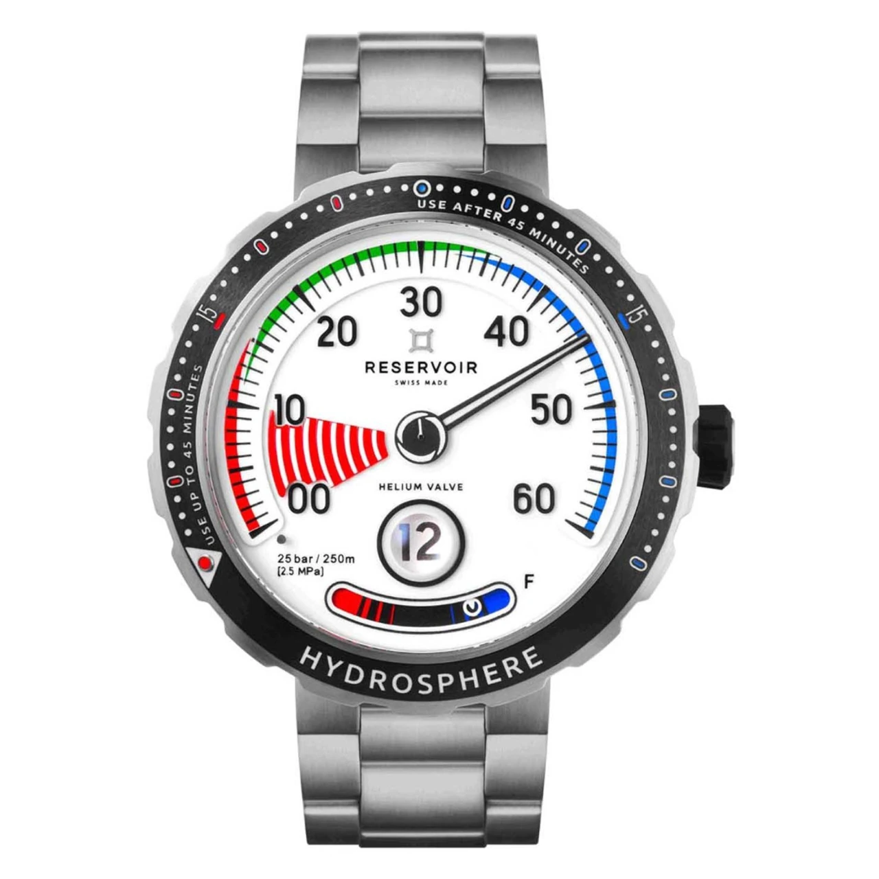 RESERVOIR Hydrosphere Air Gauge Watch for Men (RSV03.HY/130-21.ag)