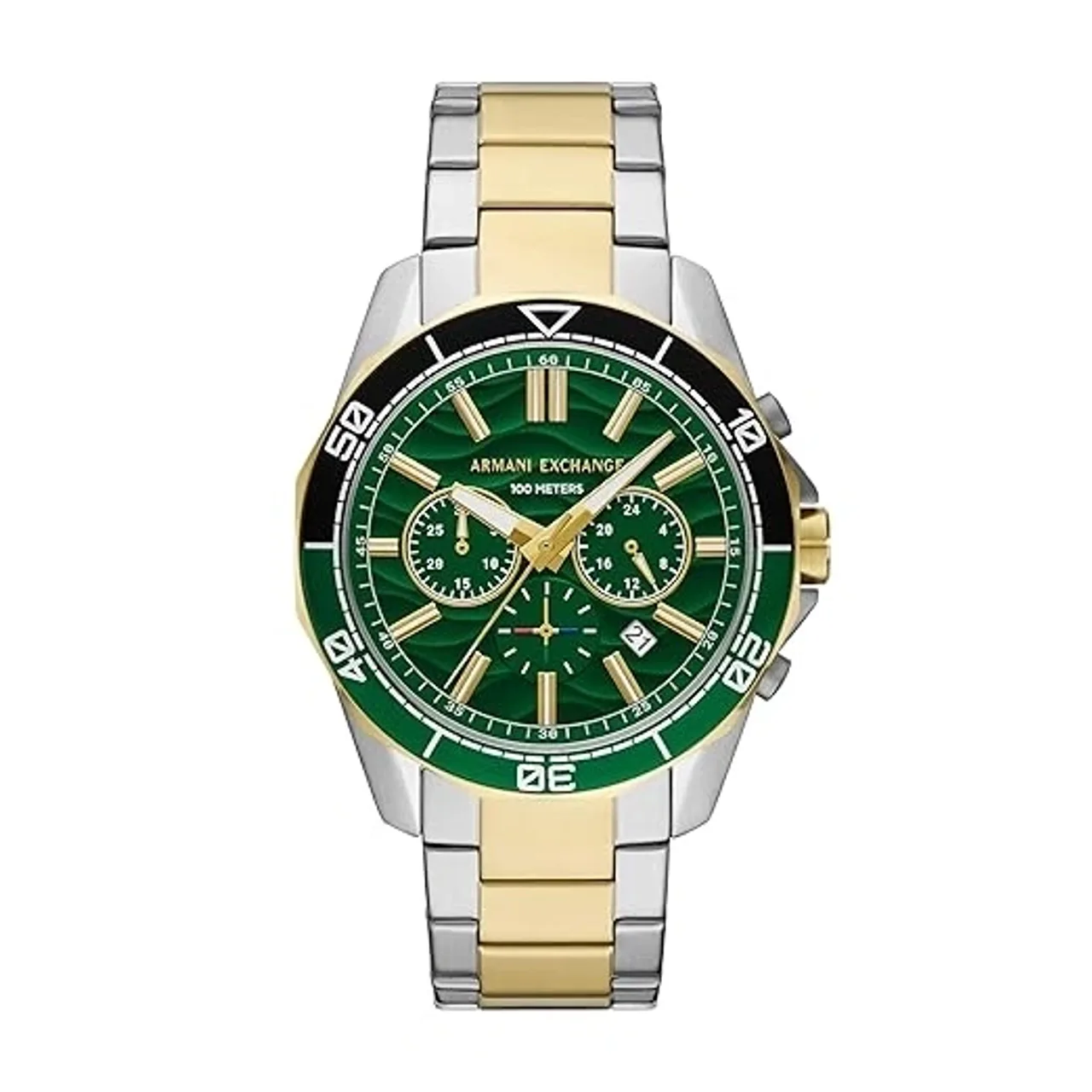 Armani Exchange Analog Green Dial Mens Watch- (AX1966)