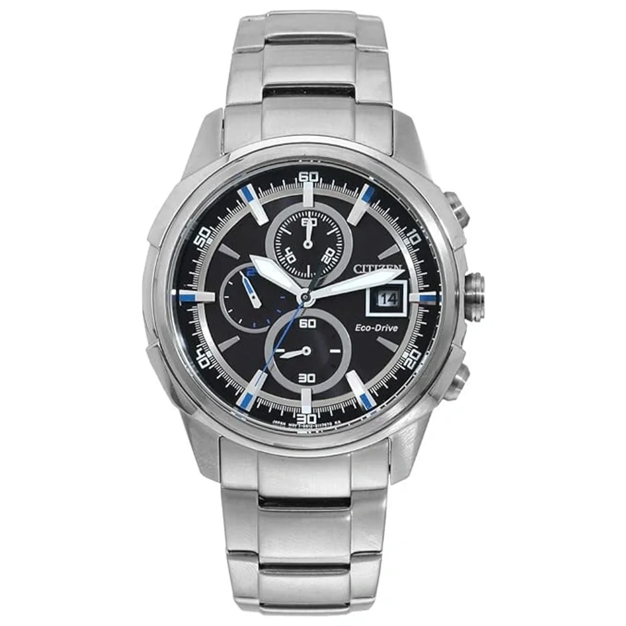 Citizen Eco-Drive Chronograph Mens Watch - (CA0370-54E)