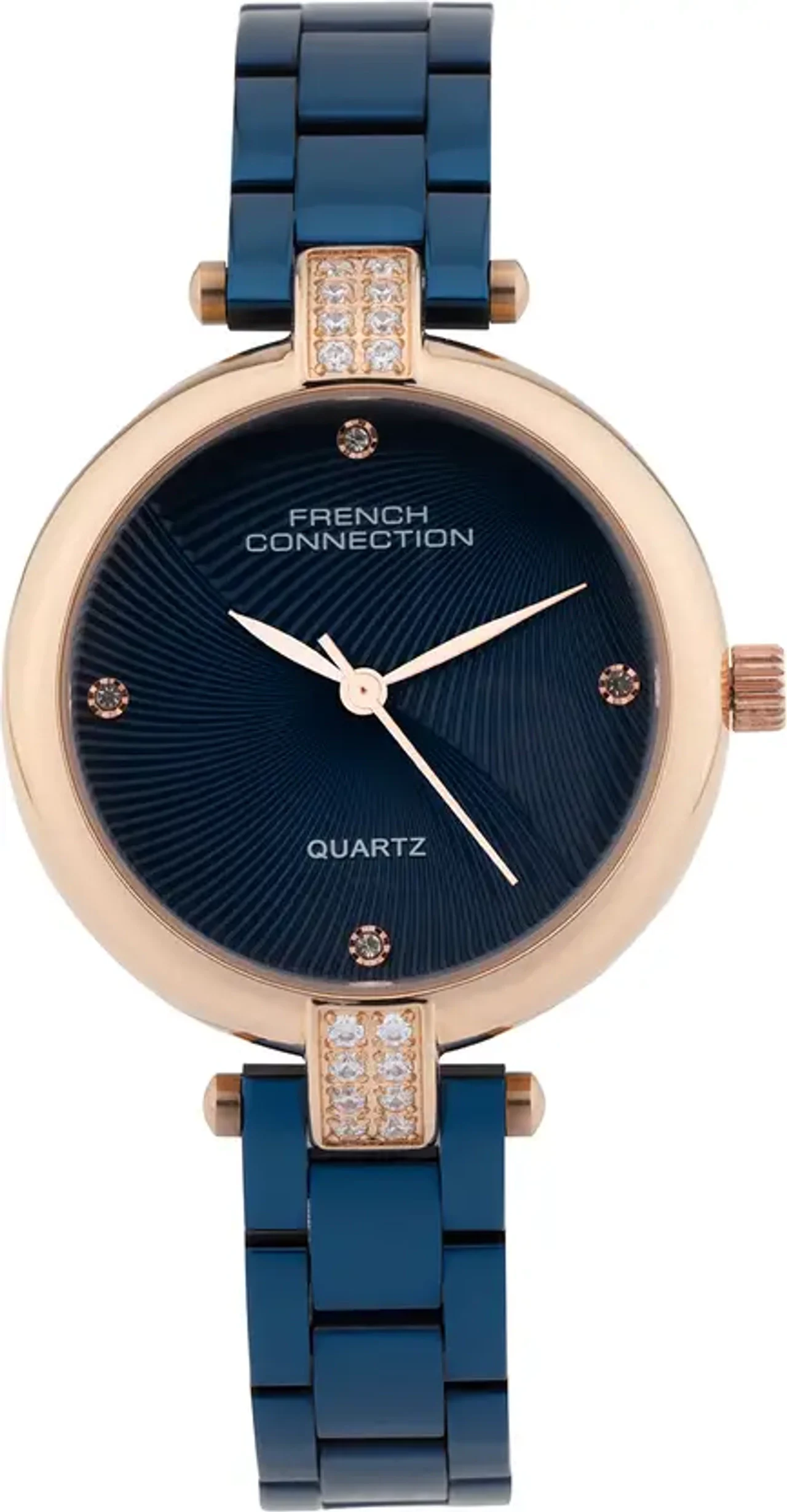 French Connection Women'S Blue Dial Analog Watch - FCM01UM