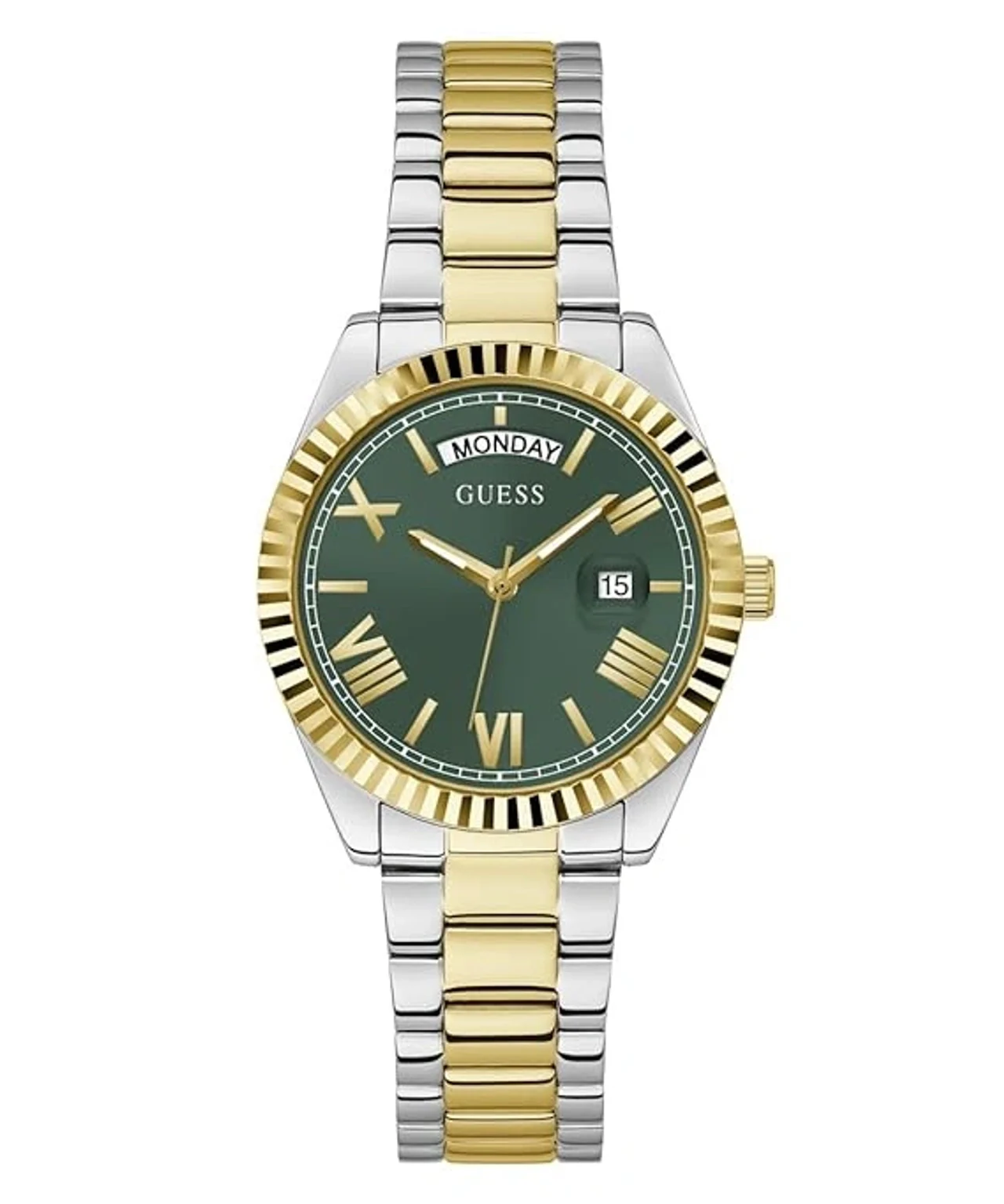Guess Analog Green Dial Womens Watch- (GW0308L5)