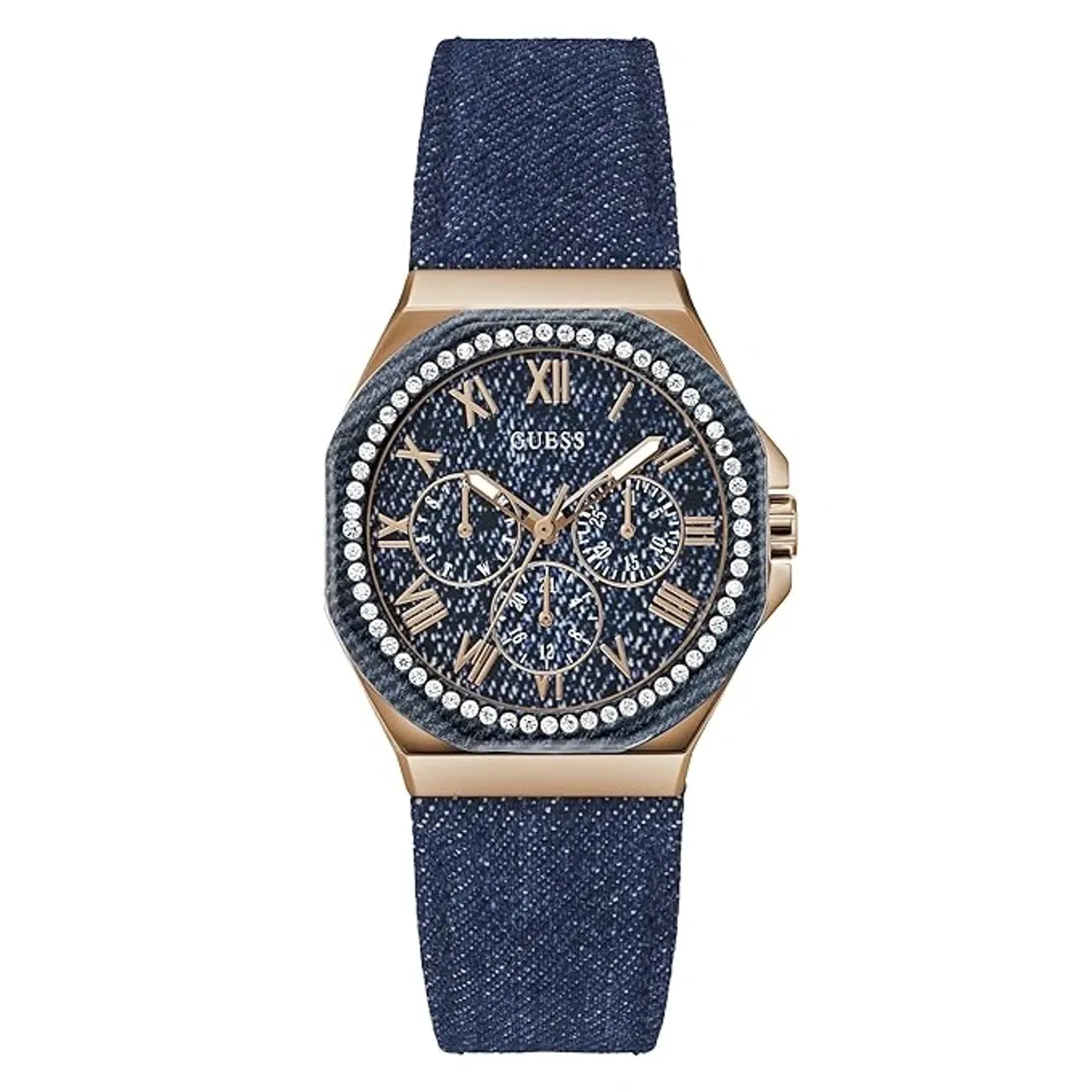 Guess Analog Blue Dial Womens Watch- (GW0753L5)