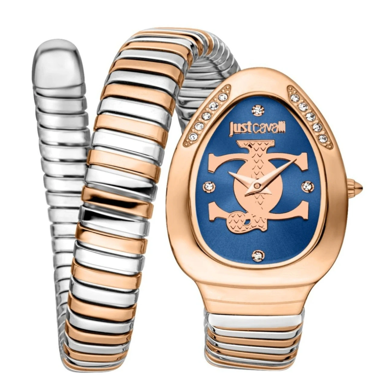 Just Cavalli Serpente Logo Watch for Women (JC1L227M0085)
