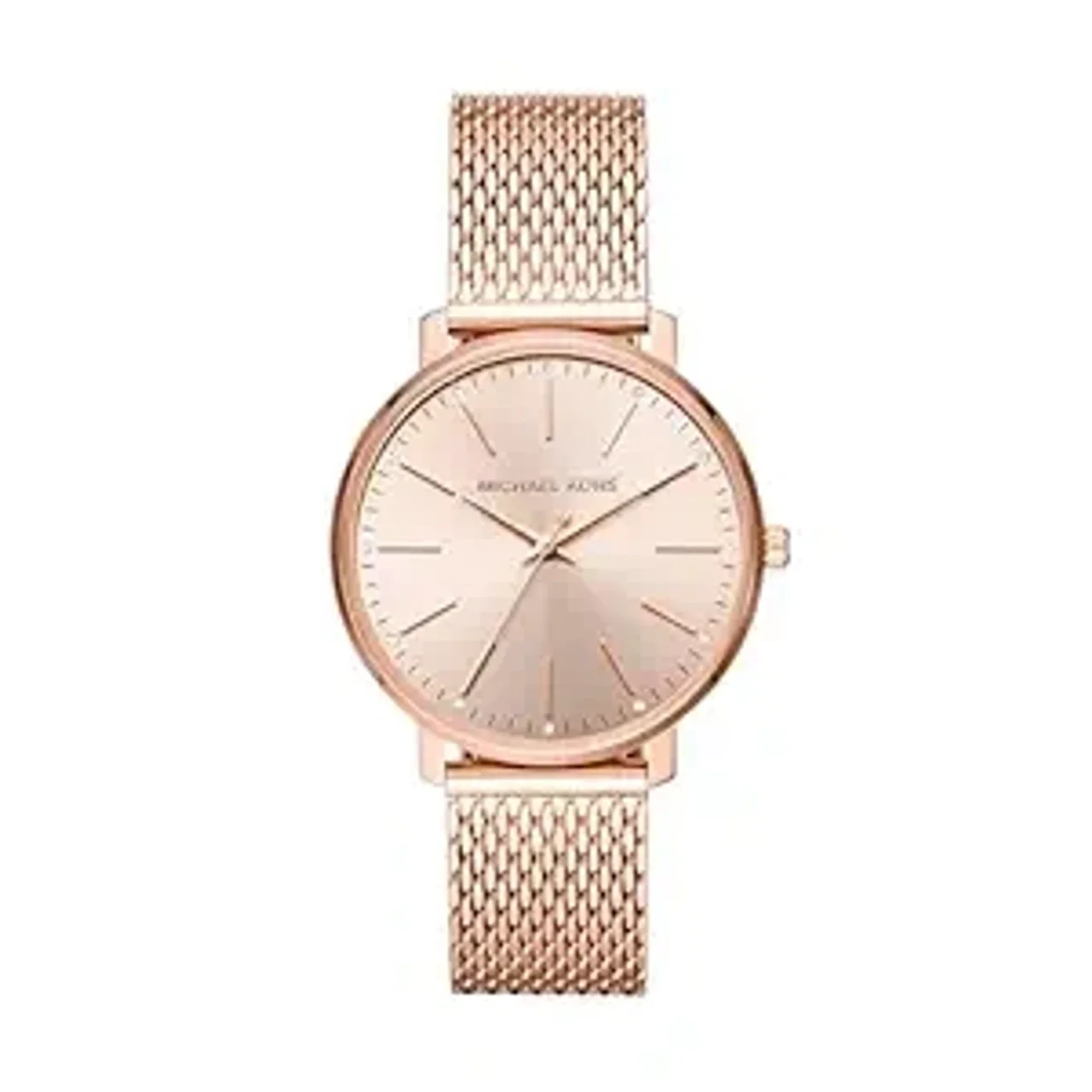 Michael Kors Analog Rose Gold Dial Womens Watch- (MK4340)