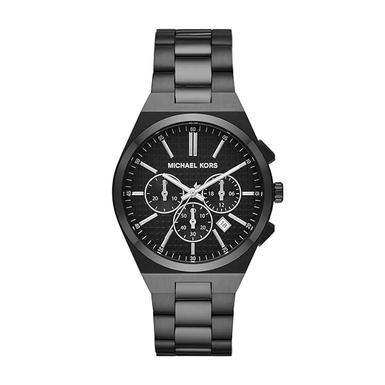 Michael Kors Analog Black Dial Mens Stainless Steel Watch (MK9146)