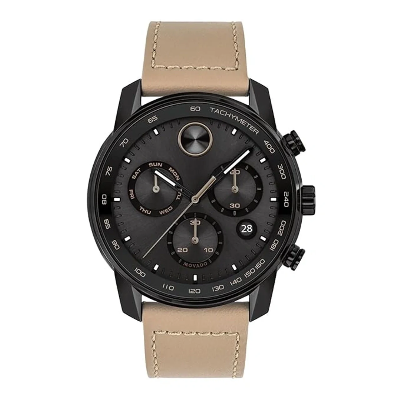 Movado Bold Analog Black Dial Mens Watch- (3600738)