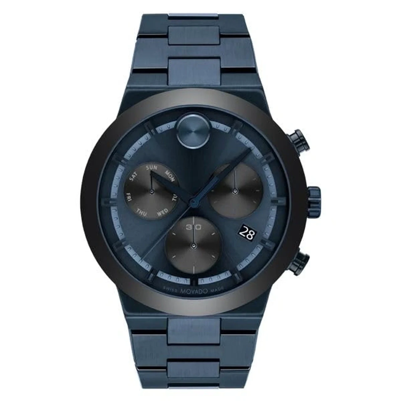 Movado Bold Fusion Swiss Qtz Chrono Mens Watch (3600859)