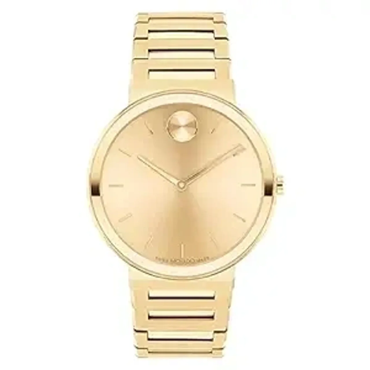 Movado Analog Yellow Dial Mens Watch- (3601081)