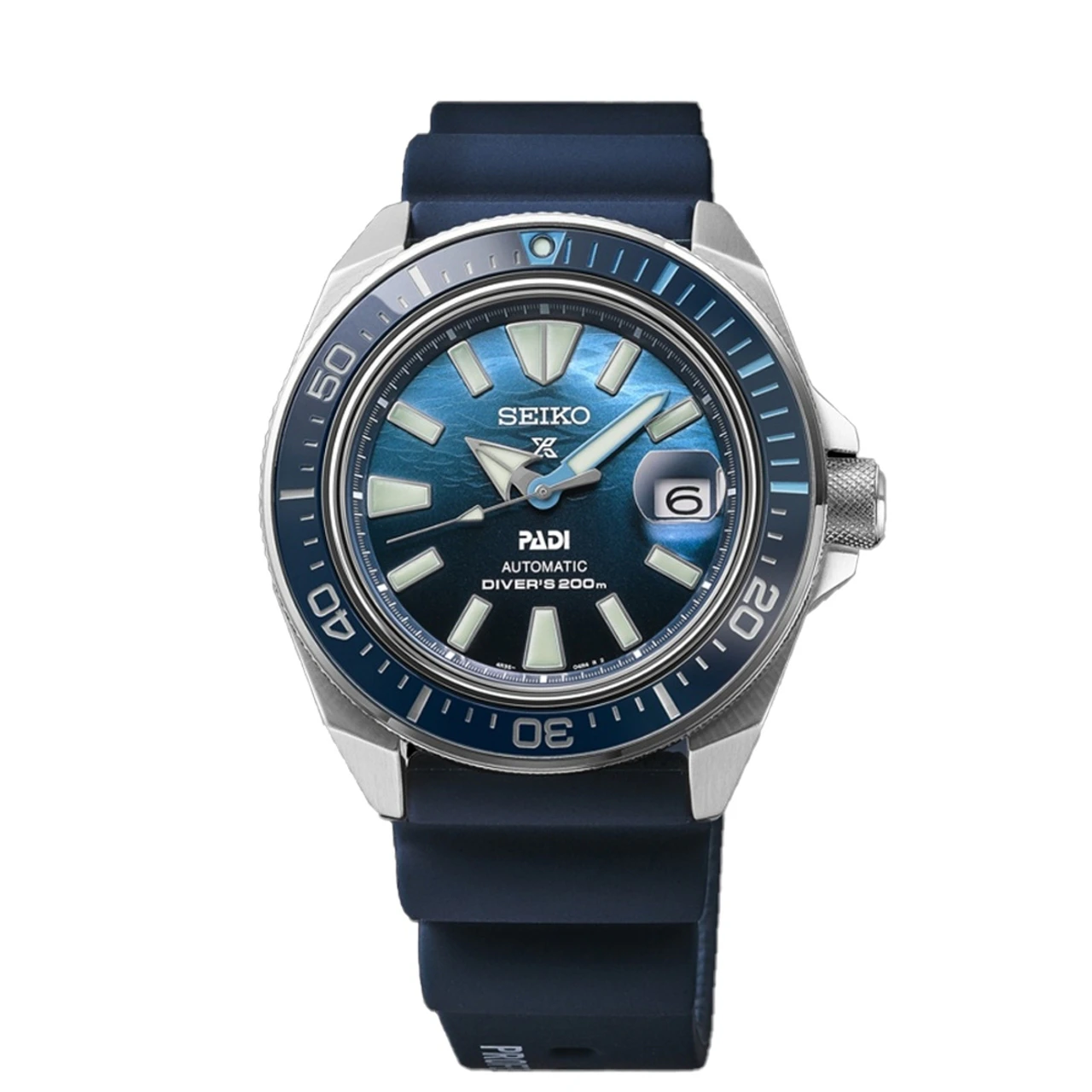 Seiko Prospex Great Blue Samurai Scuba PADI Special Edition Analog Watch - (SRPJ93K1)