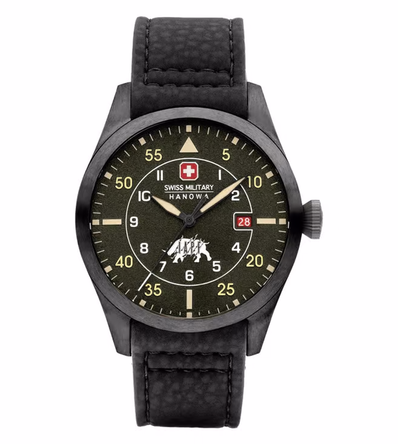 Swiss Military Hanowa Lead Ranger Quartz Movement Men 43 Mm - SMWGN0001231