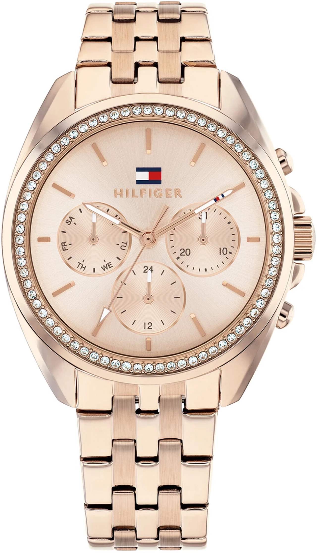 Tommy Hilfiger Mellie Quartz C Gold Round Dial Women's Analog Watch - TH1782804