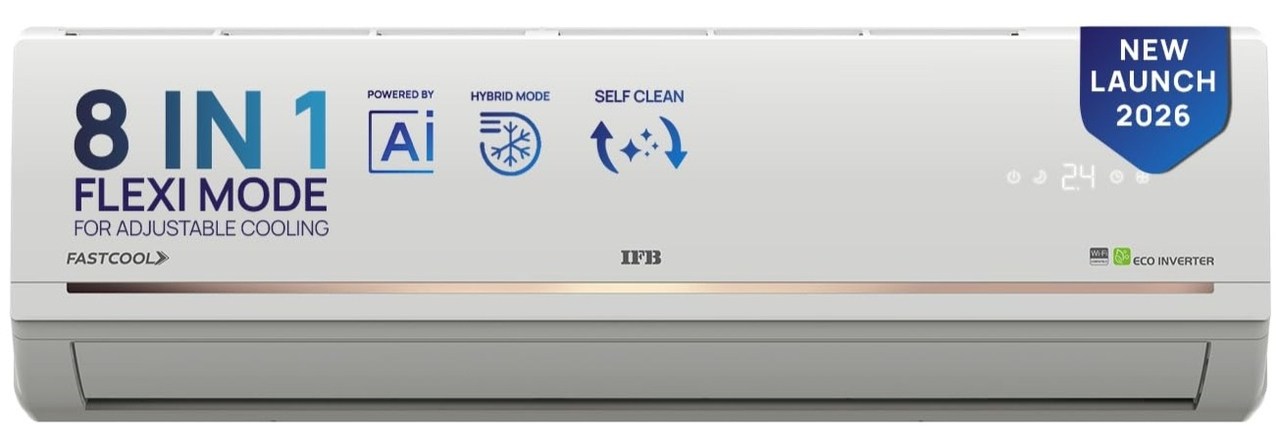 IFB 2 Ton 3 Star 8 in 1 Convertible Inverter Split AC (CI223GD32RGM3)