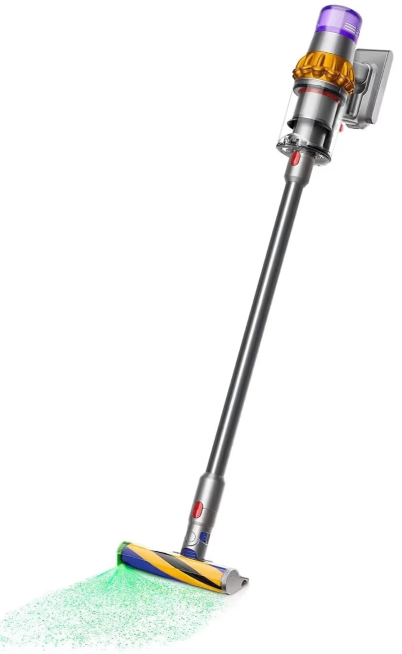 Dyson V15 Detect Cordless Vacuum Cleaner|Illumination for Hidden dust|Senses dust Levels & Auto adjusts Suction|240 Airwatts,0.77L bin,60 mins runtime