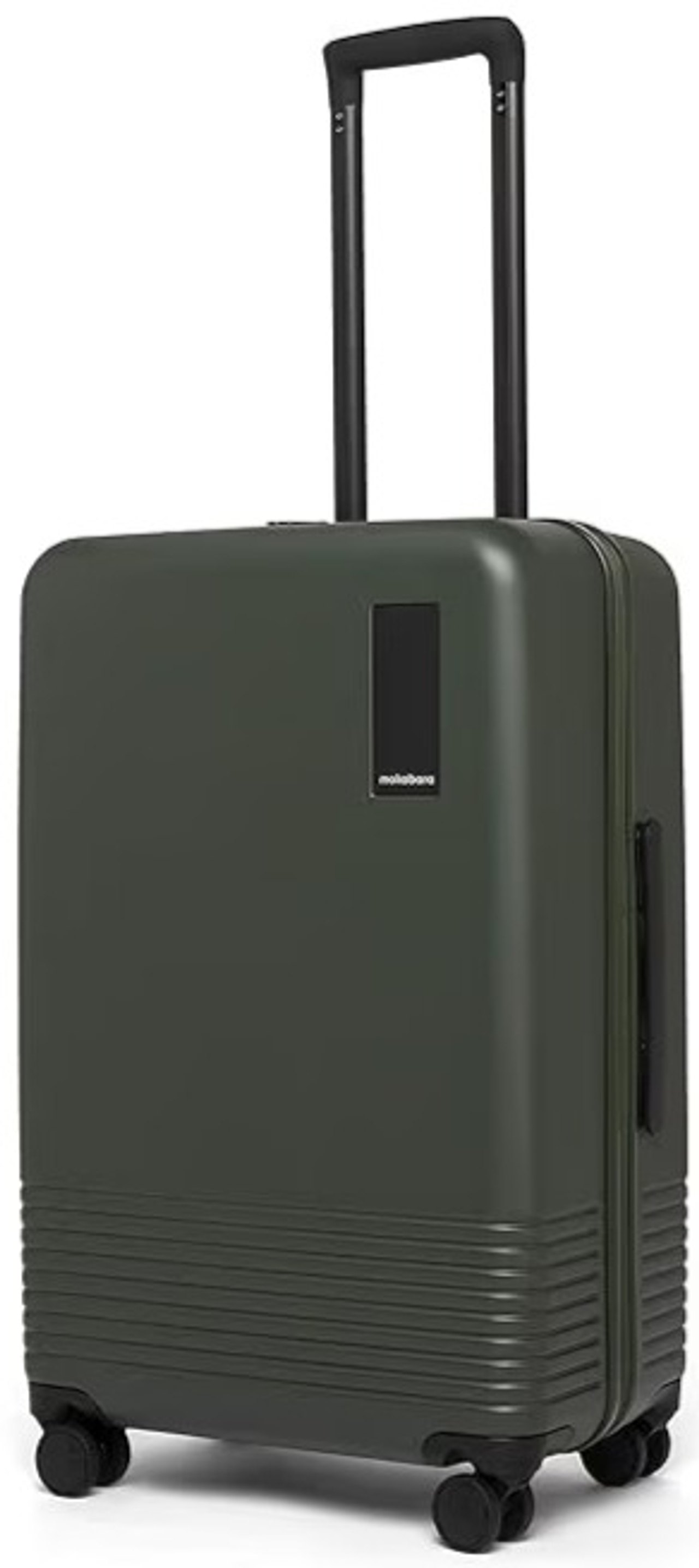Mokobara The Check-in Luggage 69cm Medium Size German Makrolon Polycarbonate Hard Sided 8 Hinomoto Spinner Wheels Suitcase Trolley Seaweed Green
