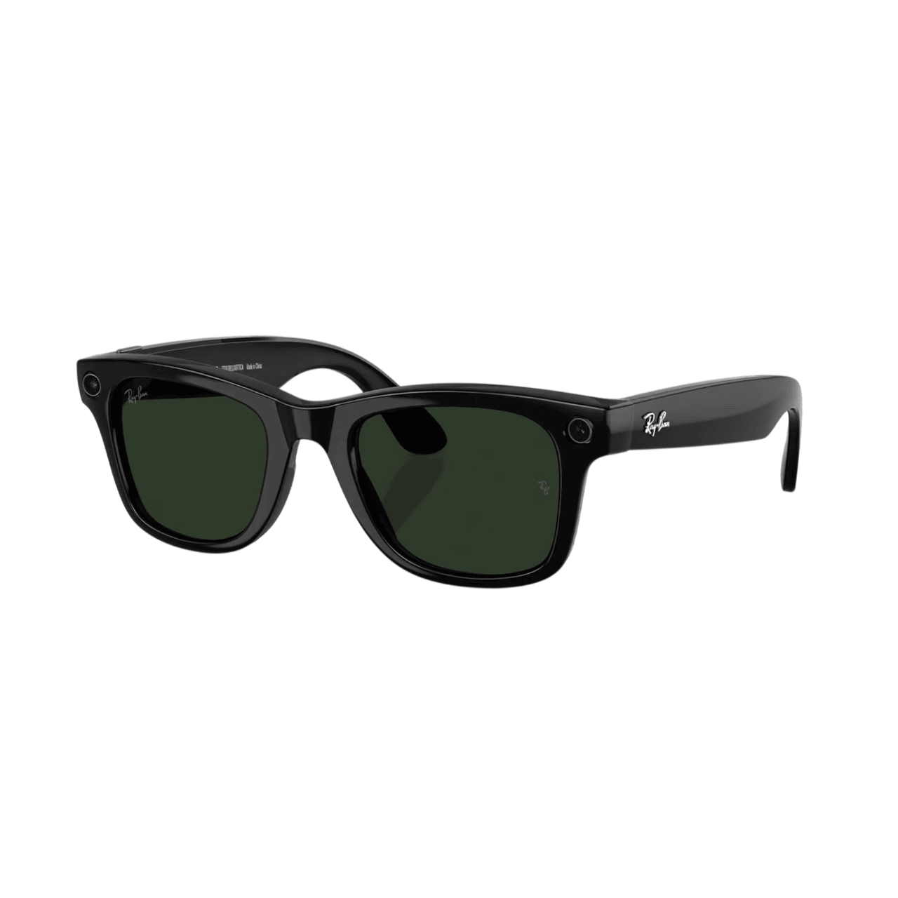 Meta Wayfarer Large Gen 2 53 mm Clear to Graphite Green