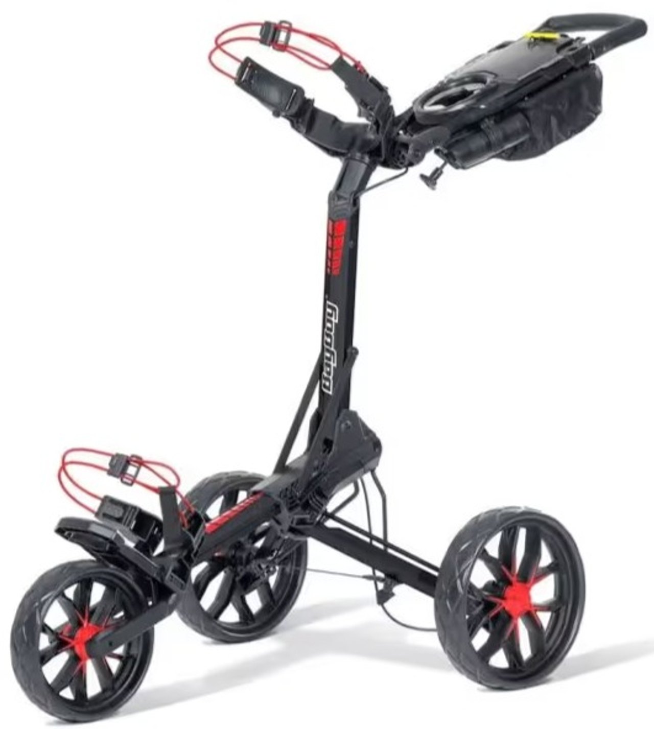 Bag Boy Slimfold Auto Open Three Wheel Golf Trolley