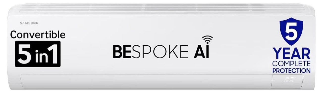 Samsung Split AC 1.5 Ton 5 Star Inverter Wi-Fi Voice Control (AR50F19D1ZH)