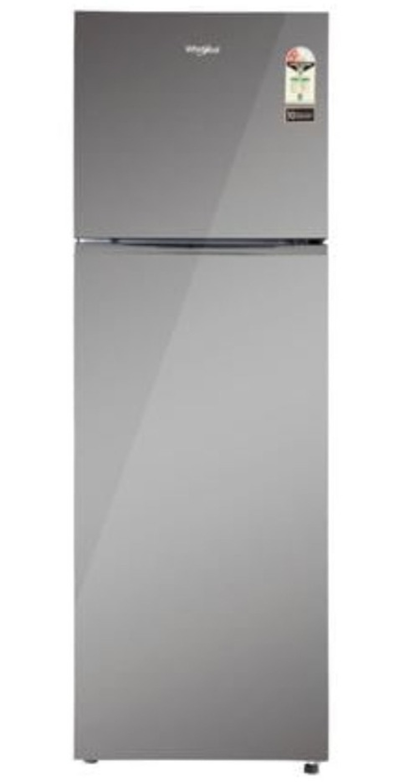 Whirlpool Double Door Refrigerator Frost Free 235 L 2 Star, Crystal Mirror (NEO278GDPRM)