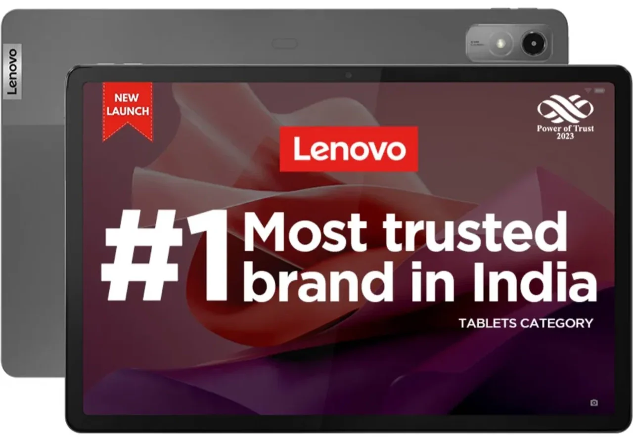 Lenovo Tab P12 8 GB RAM 128 GB ROM 12.7 Inch with Wi-Fi Only Tablet (Storm Grey)