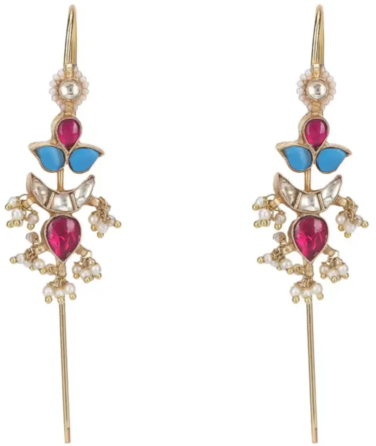 Art Karat Garima 22k Gold Plated Earpin