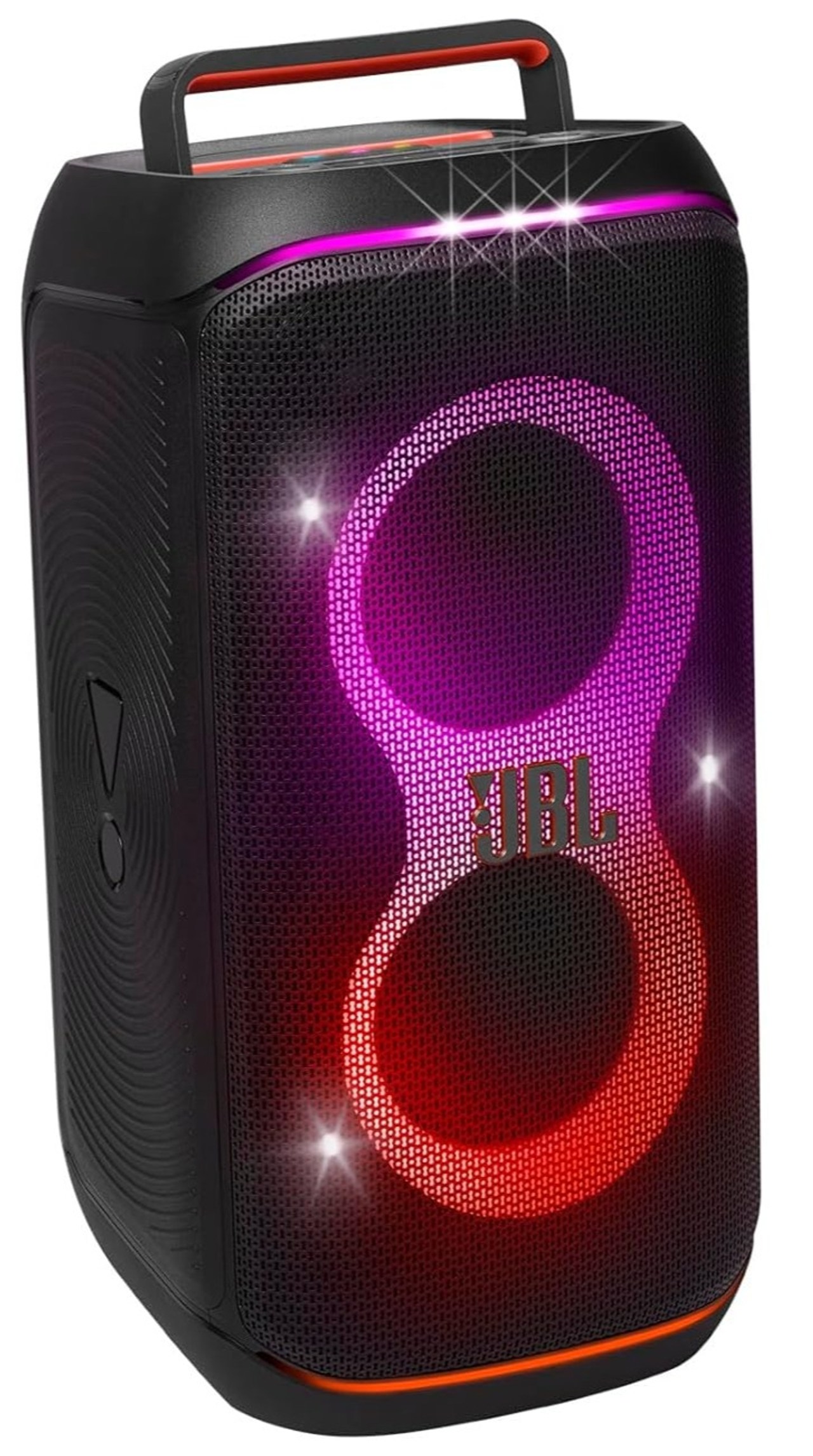Partybox 120 Wireless Bluetooth 160W Party Speaker AI Sound Boost Futuristic Light Show Upto 12Hrs Playtime Multispeaker Connection Splashproof (Black)